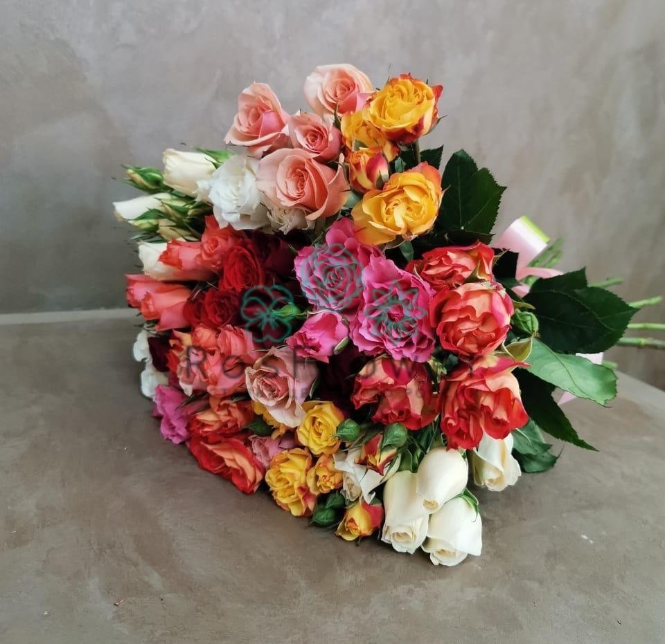 Букет цветов из: Розы в Ильинский Погост