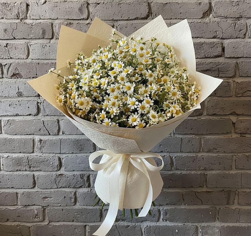 Букет цветов из: Ромашки в Ильинский Погост