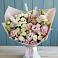 Букет цветов из: Альстромерии и Розы в Ильинский Погост