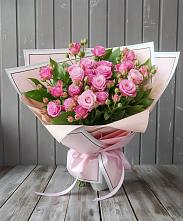 Букет Розовый кустик #REPLACE_PRED# Ильинский Погост