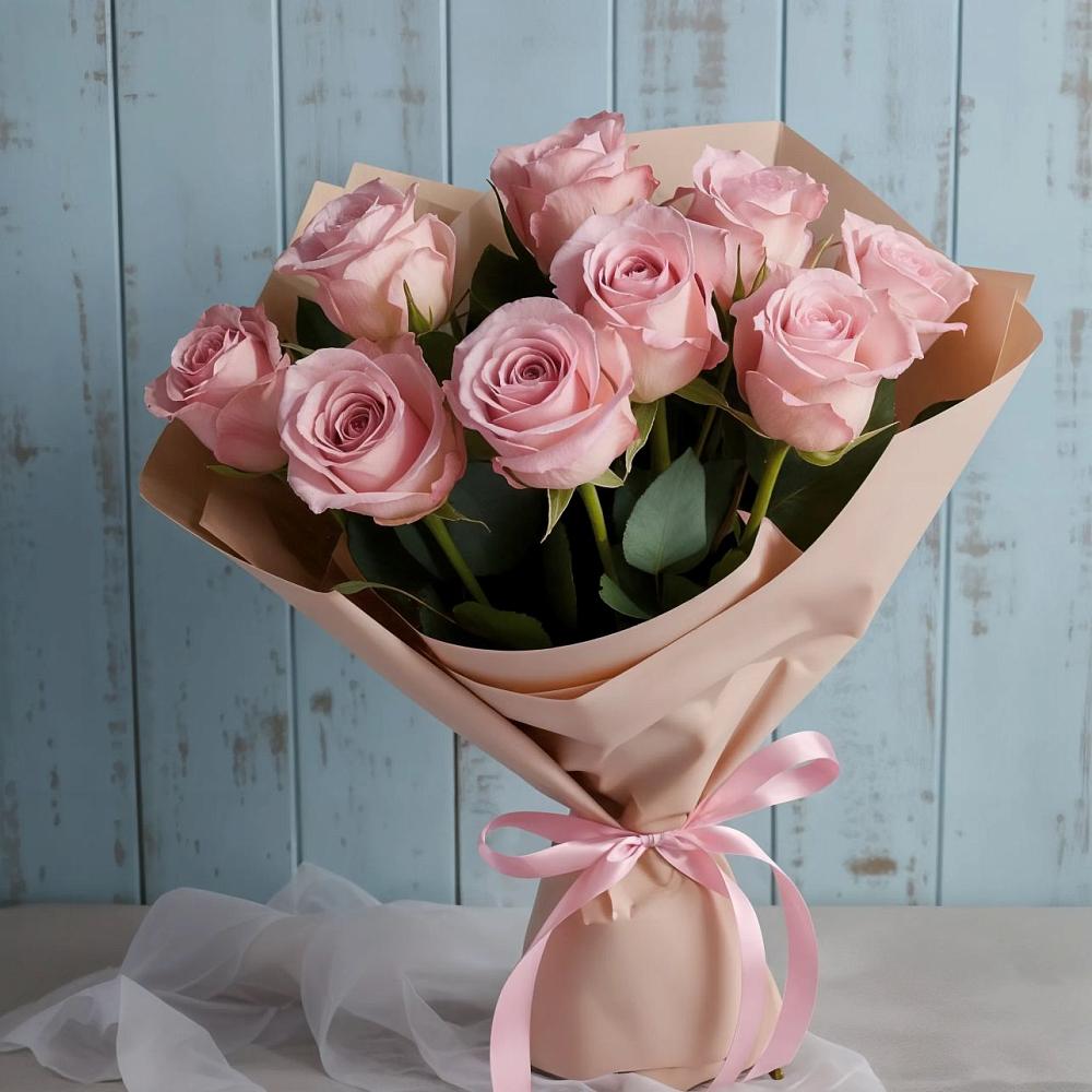 Букет цветов из: Розы в Ильинский Погост