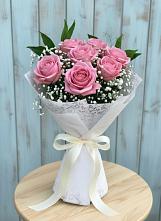 Букет цветов из:  Розы #REPLACE_PRED# Ильинский Погост