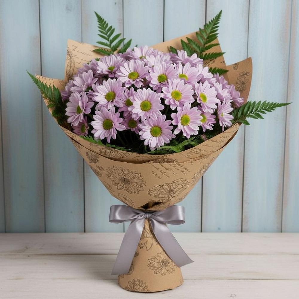 Букет цветов из: Хризантемы в Ильинский Погост