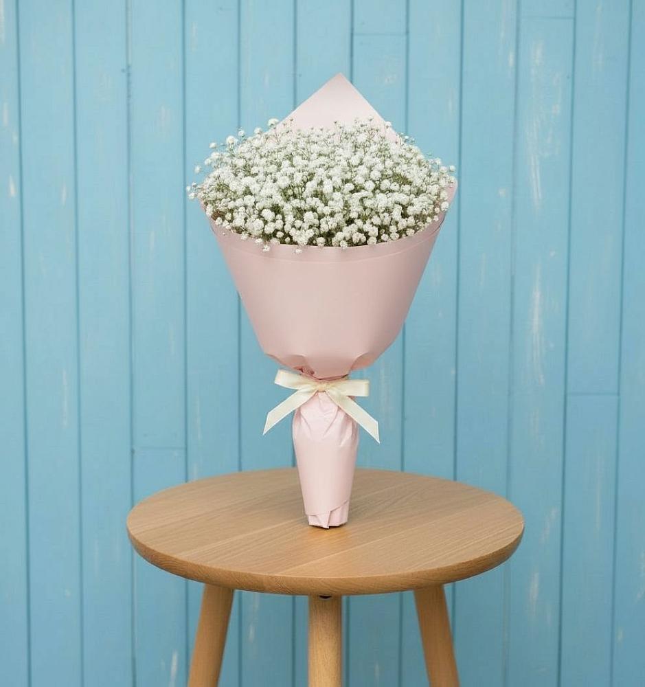 Букет цветов из: Гипсофила в Ильинский Погост