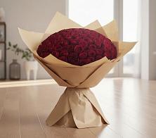 Букет 101 Красная роза в Ильинский Погост