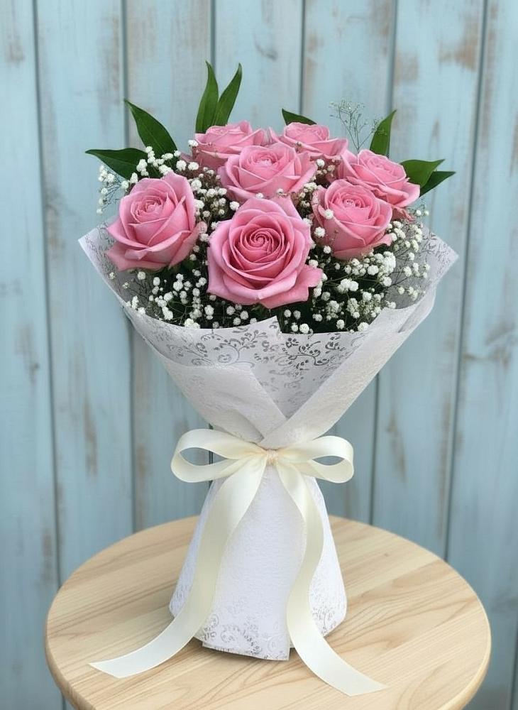 Букет цветов из: Розы в Ильинский Погост