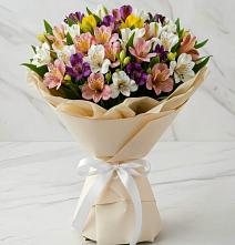 Букет цветов из:  Альстромерии #REPLACE_PRED# Ильинский Погост