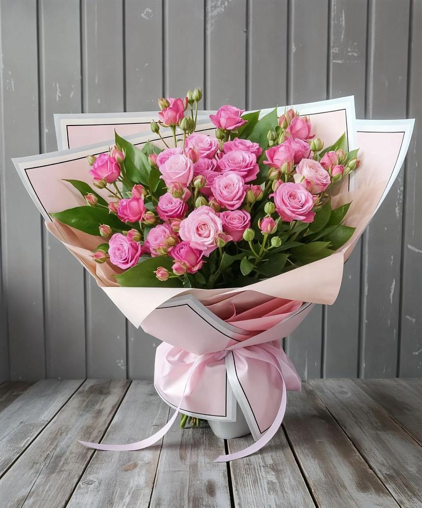 Букет Розовый кустик в Ильинский Погост