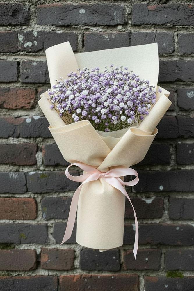 Букет цветов из: Гипсофила в Ильинский Погост