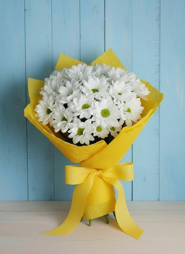 Букет цветов из: Хризантемы в Ильинский Погост