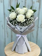 Букет цветов из:  Розы в Ильинский Погост