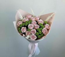 Букет цветов из:  Розы и Хризантемы в Ильинский Погост