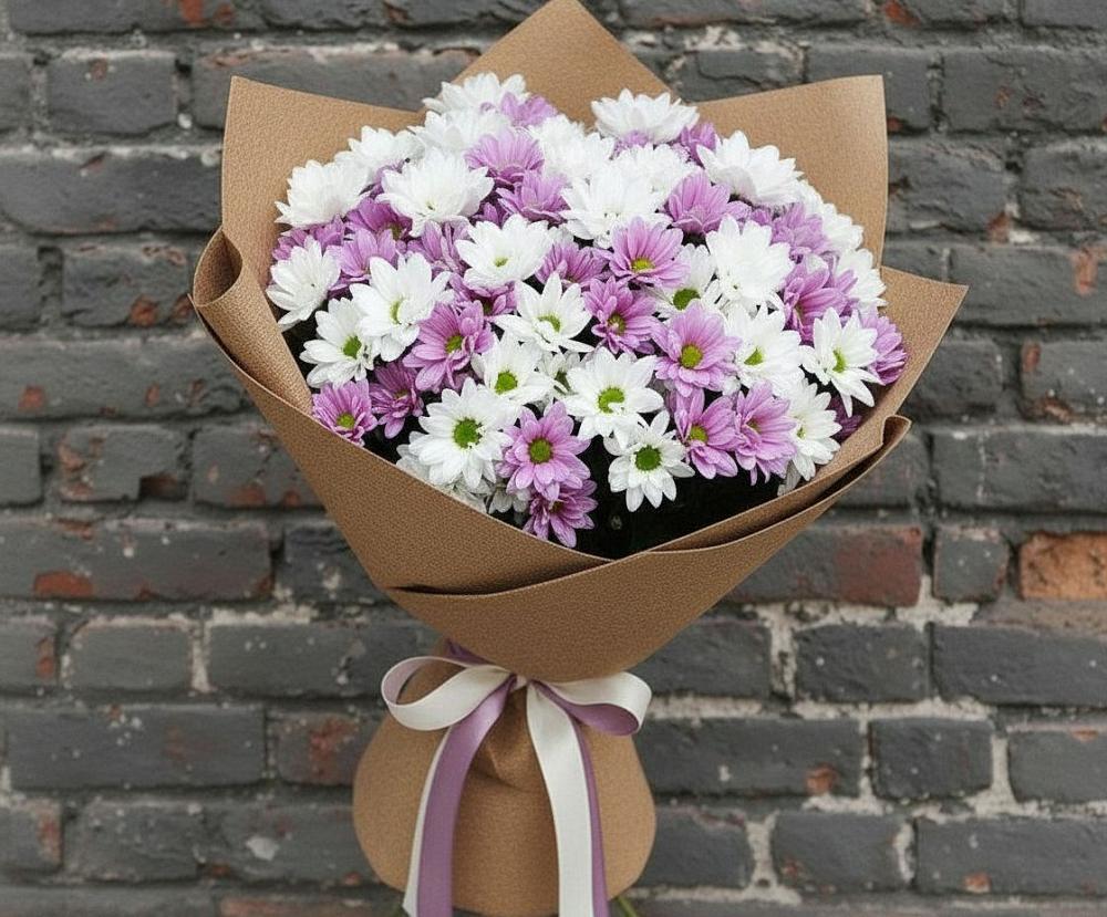 Букет цветов из: Хризантемы в Ильинский Погост