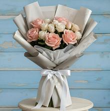 Букет цветов из:  Розы #REPLACE_PRED# Ильинский Погост