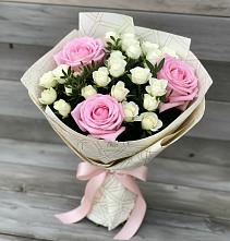 Букет цветов из:  Розы #REPLACE_PRED# Ильинский Погост