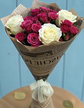 Букет цветов из:  Розы #REPLACE_PRED# Ильинский Погост