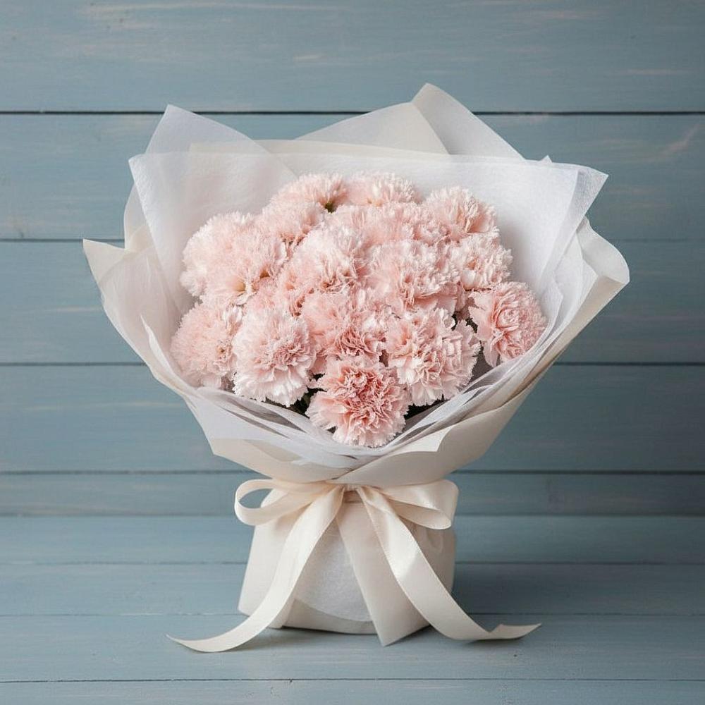 Букет цветов из: Гвоздики в Ильинский Погост