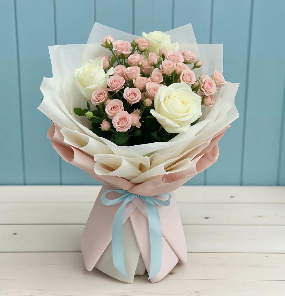 Букет цветов из: Розы в Ильинский Погост