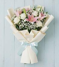 Букет цветов из:  Лилии в Ильинский Погост