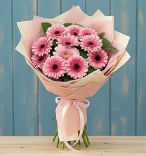 Букет цветов из:  Герберы #REPLACE_PRED# Ильинский Погост